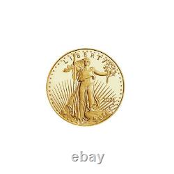 1/10 oz 2021 American Eagle Type 2 Gold Coin