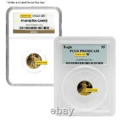 1/10 oz $5 Proof Gold American Eagle NGC/PCGS PF 69 (Random Year)