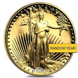 1/10 oz Proof Gold American Eagle In Cap (Random Year)