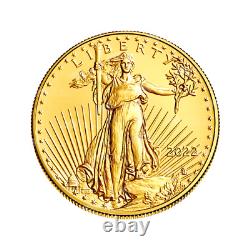 1/2 oz 2022 American Eagle Gold Coin United States Mint