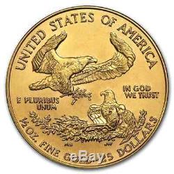1/2 oz Gold American Eagle BU (Random Year) SKU #2