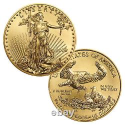 1/4 Ounce Gold American Eagle $10 BU Random Date