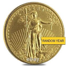 1/4 oz Gold American Eagle Abrasions (Random Year)