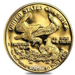 1/4 oz Proof Gold American Eagle In Cap (Random Year)