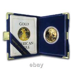 1 oz Proof Gold American Eagle (Random Year, withBox & COA) SKU #59248