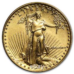 1986 1/10 oz Gold American Eagle BU (MCMLXXXVI) SKU #4695