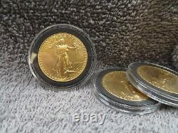 1986 1oz Gold Eagle in Airtight- First Year