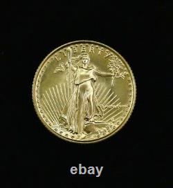 1986 $5 American Gold Eagle 1/10 Oz BU AGE86