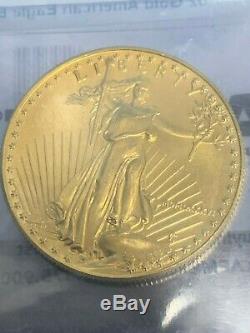 1986 $50 American Gold Eagle 1 oz MCMLXXXVI Brilliant Uncirculated Coin