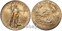 1986 American Gold Eagle $50 GEM BU Coin 1 Ounce First Year of Issue Roll Fresh