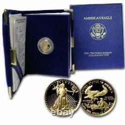 1986-Present (Random Year) 1/10oz $5 American Gold Eagle Proof withOGP
