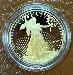 1986 W $50 1 oz Proof American Gold Eagle Coin in Capsule Only West Point