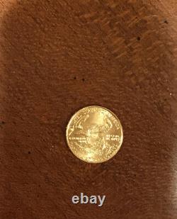 1987 1/10 oz Gold American Eagle / Liberty Coin BU