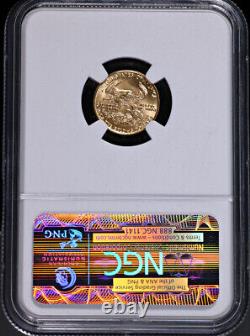 1987 Gold American Eagle $5 NGC MS69 Brown Label STOCK