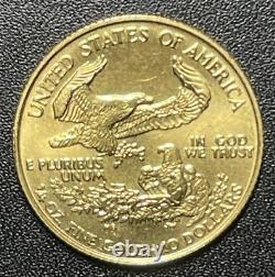 1988 Gold American Eagle quarter ounce troy ¼ ozt