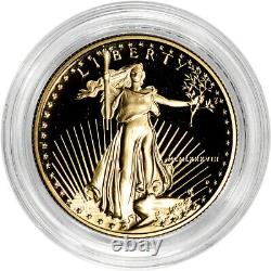 1988-P American Gold Eagle Proof 1/2 oz $25 Coin in Capsule