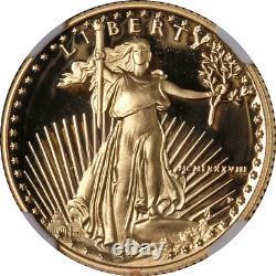 1988-P Gold American Eagle $10 NGC PF70 Ultra Cameo Brown Label STOCK