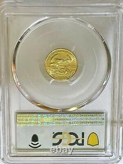 1989 $5 Gold American Eagle PCGS MS70 1/10 oz. PCGS Poplulation 52
