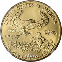 1989 American Gold Eagle (1 oz) $50 NGC MS69