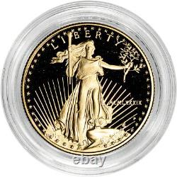 1989-P American Gold Eagle Proof 1/2 oz $25 Coin in Capsule