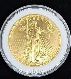 1990 $50 Gold American Double Eagle 1 OUNCE HARD DATE ROMAN NUMERALS