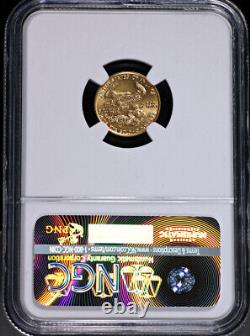 1990 Gold American Eagle $5 NGC MS69 Brown Label STOCK