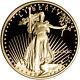 1990-p American Gold Eagle Proof 1/2 Oz $25 Coin In Capsule