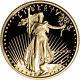 1990-p American Gold Eagle Proof 1/4 Oz $10 Coin In Capsule