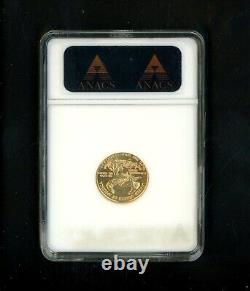 1990 US $5.00 $5 Gold American Eagle ANACS MS 67 Choice Uncirculated