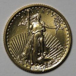 1991 $5 American Gold Eagle 1/10 oz AGE