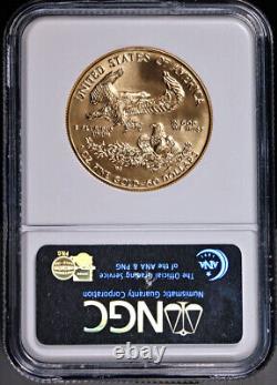 1991 Gold American Eagle $50 NGC MS69