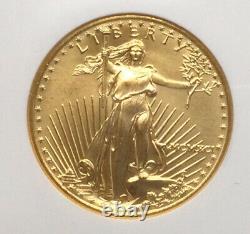 1991 Gold Eagle $25 Coin NGC MS 68