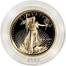 1991-P American Gold Eagle Proof 1/4 oz $10 Coin in Capsule