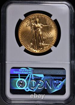 1992 Gold American Eagle $50 NGC MS68 ERROR Reverse Struck Thru