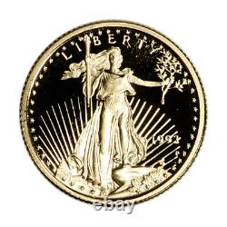1993-P American Gold Eagle Proof (1/10 oz) $5 in OGP