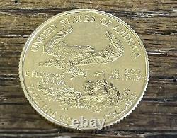 1994 1/4 oz $10 GOLD American Eagle SUPER SCARCE YR AU-BU Not Pefect But NICE