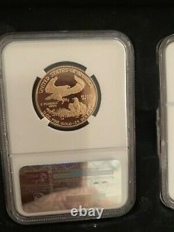 1995 W $25 American Gold Eagle Coin Ngc Pf 70 Ultra Cameo Mint