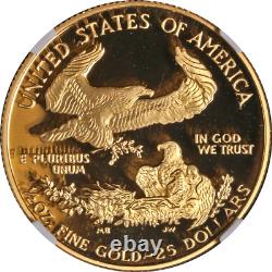 1995-W Gold American Eagle $25 NGC PF70 Ultra Cameo Brown Label STOCK