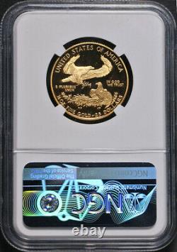 1995-W Gold American Eagle $25 NGC PF70 Ultra Cameo Brown Label STOCK