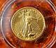 1996 1/10 Oz American Gold $5 Eagle Bu In Capsule