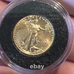 1996 1/10 oz American Gold Eagle BU GEM Actual Coin! Rev Looks PL