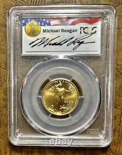 1998 $10 22K Gold American Eagle PCGS MS69 Reagan Legacy Gaudens # TAG