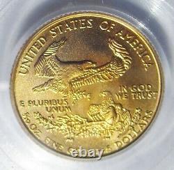 1998 $5 Gold American Eagle WTC Ground Zero Recovery MS69 PCGS