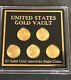 1999 1/10th Oz Gold 5 Dollar American Eagle United States Gold Vault 5 Piece Set