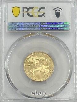 1999 $10 1/4 oz American Gold Eagle, MS70 PCGS