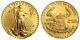 1999 P 1/10th Oz Gold $5 Dollar American Eagle Us Bullion Coin Saint- Gaudens