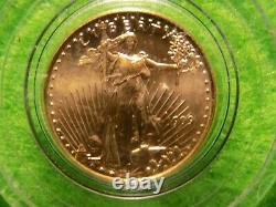 1999 US $5 American Eagle 1/10 Oz. Gold Bullion Coin (a)