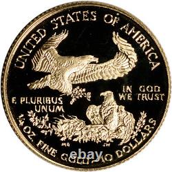 1999-W American Gold Eagle Proof (1/4 oz) $10 in OGP