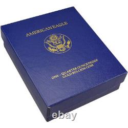 1999-W American Gold Eagle Proof (1/4 oz) $10 in OGP