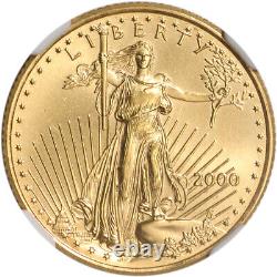 2000 American Gold Eagle 1/4 oz $10 NGC MS69